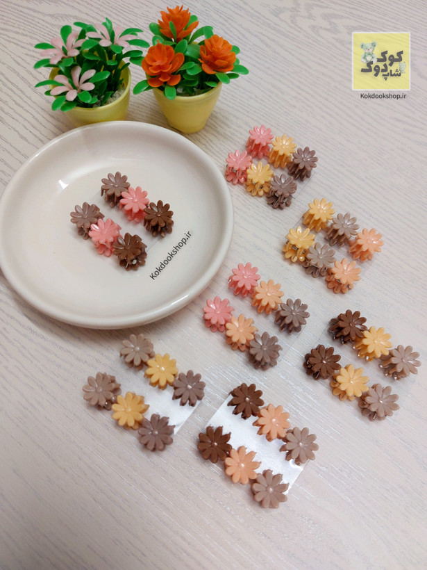کیلیپس گل بچگانه براق