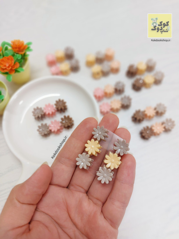 کیلیپس گل بچگانه براق